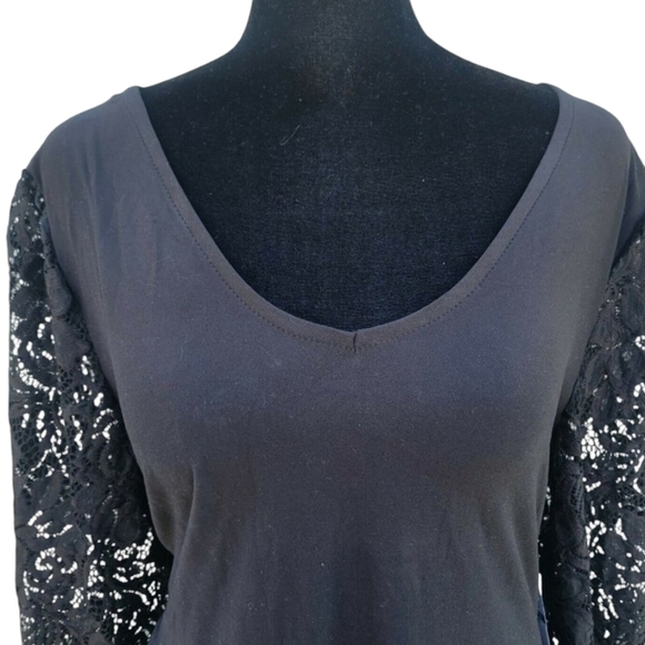 Ultra Flirt Lace-Trim Dress Women's.  Size 1X Juniors. New With Tags $44 - Picture 8 of 11